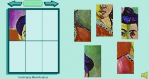 famous painting smartboard game