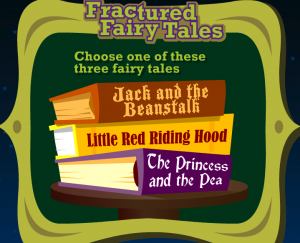 fractured fairy tale activity smartboard game