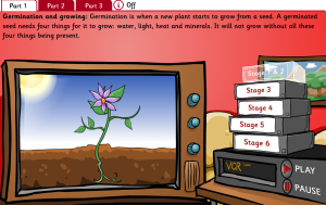 life cycle of a plant smartboard game