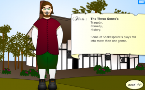 william shakespeare lesson smartboard game