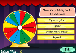 probability smartboard game